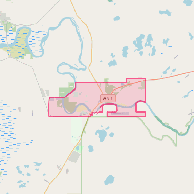 Map of Soldotna