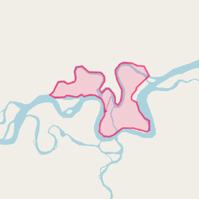 Map of Stony River