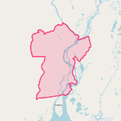 Map of Susitna