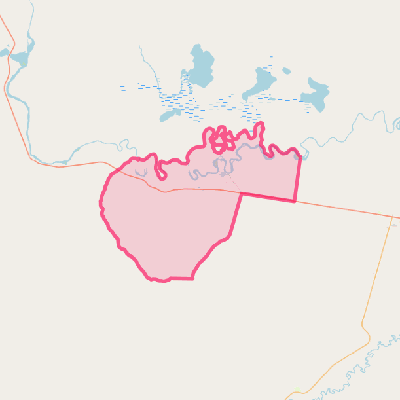 Map of Tanacross