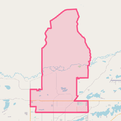 Map of Tanaina