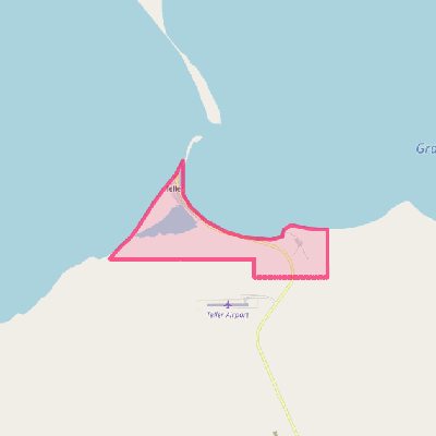 Map of Teller