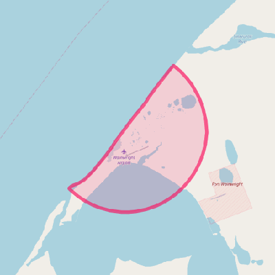 Map of Wainwright