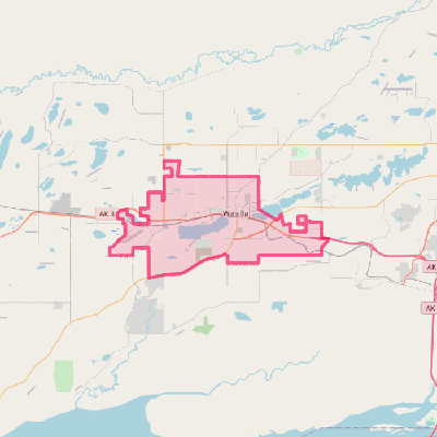 Map of Wasilla