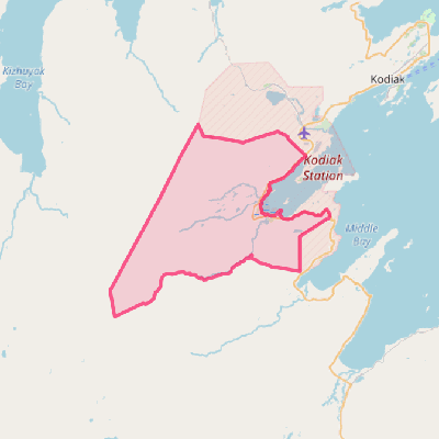 Map of Womens Bay