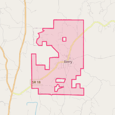 Map of Berry