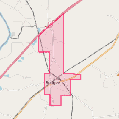 Map of Boligee