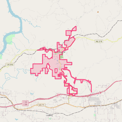 Map of Brookwood