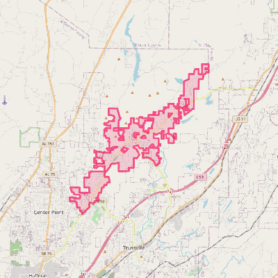 Map of Clay