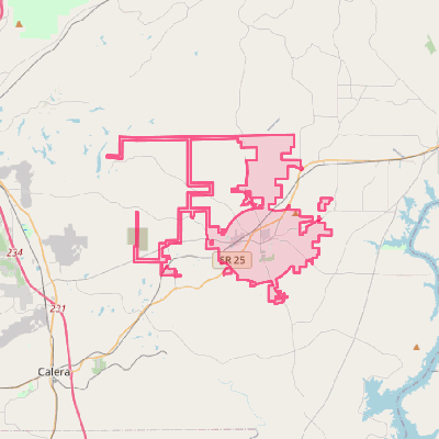 Map of Columbiana