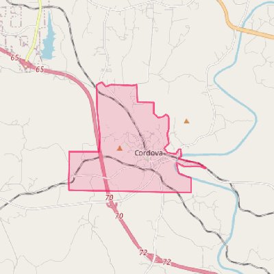 Map of Cordova