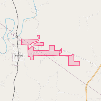 Map of County Line