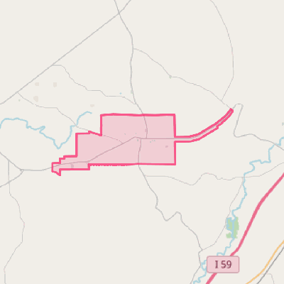 Map of Crossville