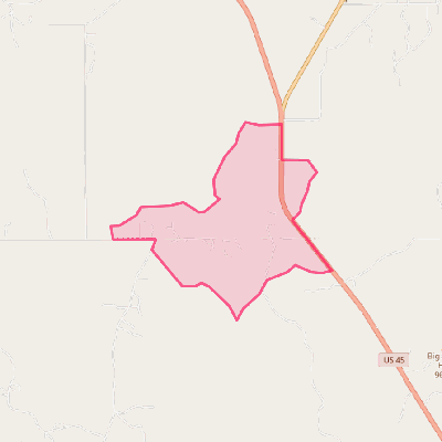 Map of Deer Park