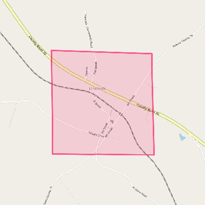 Map of Ethelsville