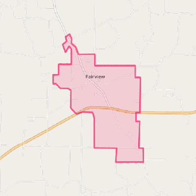 Map of Fairview