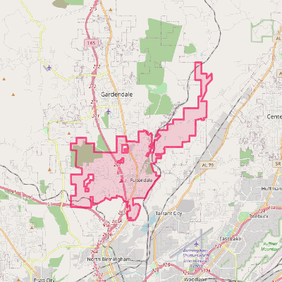 Map of Fultondale