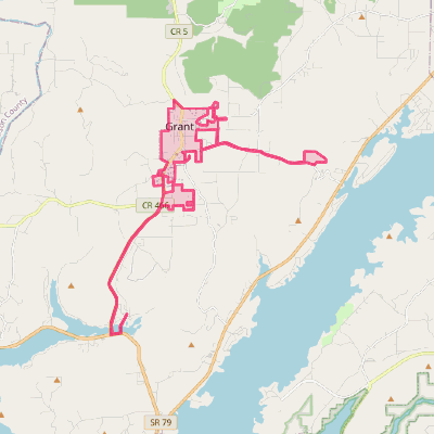 Map of Grant