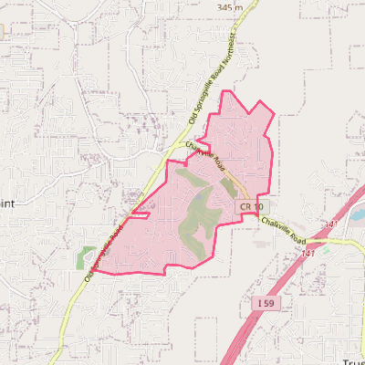 Map of Grayson Valley