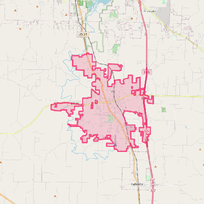 Map of Hartselle