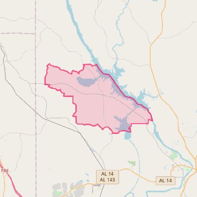 Map of Holtville