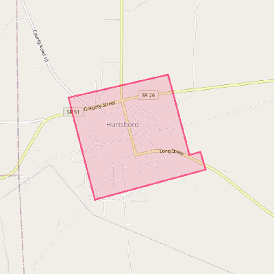 Map of Hurtsboro