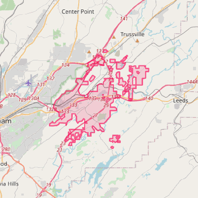 Map of Irondale