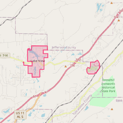 Map of Lake View