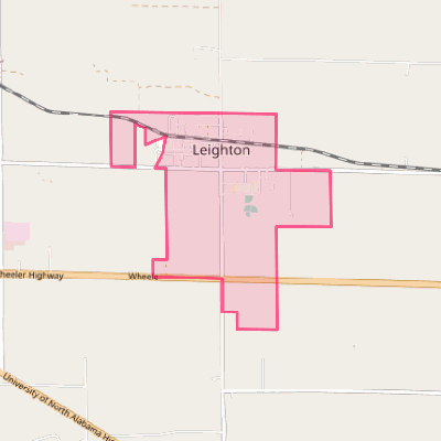 Map of Leighton