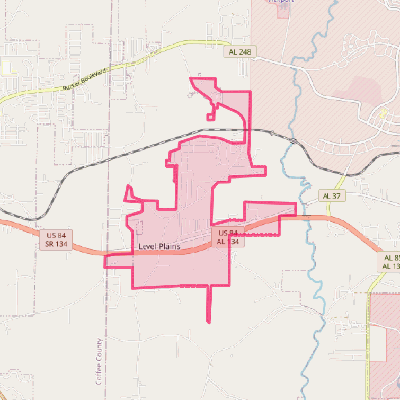 Map of Level Plains