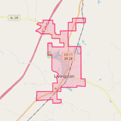 Map of Livingston