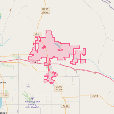 Map of Loxley