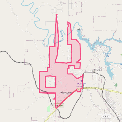 Map of Maytown