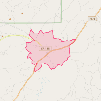 Map of Millerville