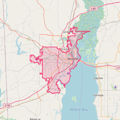 Map of Mobile