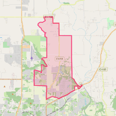 Map of Moores Mill