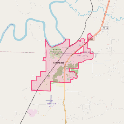 Map of Moundville