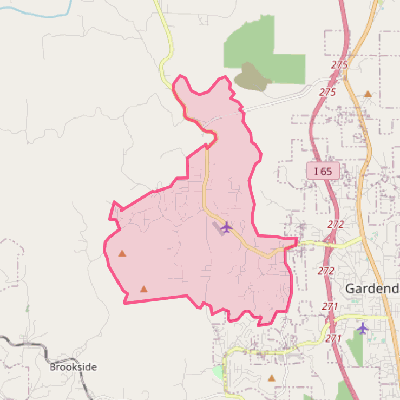 Map of Mount Olive