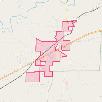 Map of Munford