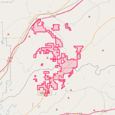 Map of Odenville