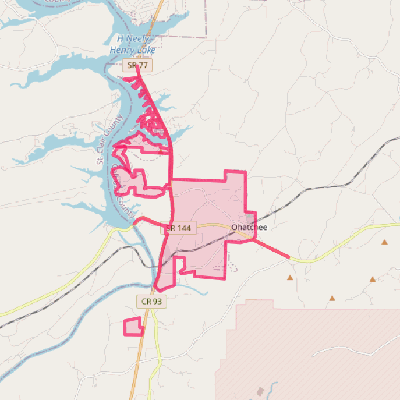 Map of Ohatchee