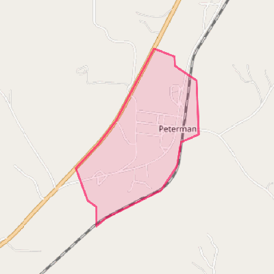 Map of Peterman