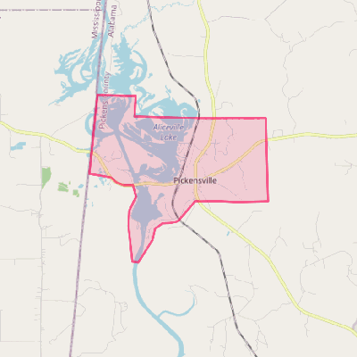 Map of Pickensville