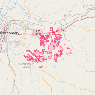 Map of Pike Road