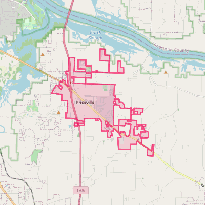 Map of Priceville