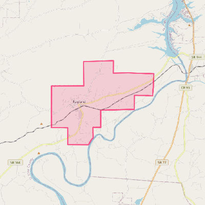 Map of Ragland