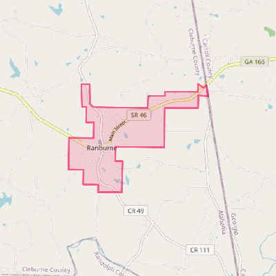 Map of Ranburne