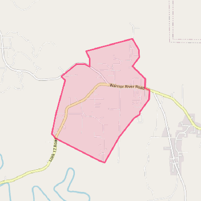 Map of Rock Creek