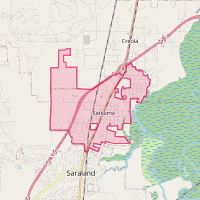 Map of Satsuma