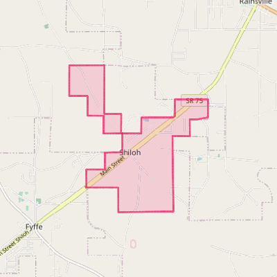 Map of Shiloh